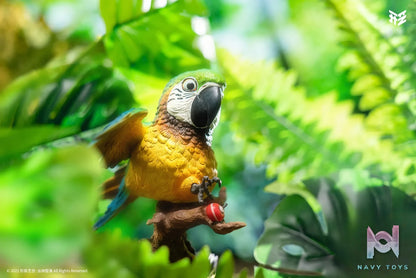 Xing Tou Yi He Studio – Jungle Catalog 001 Ara ararauna Blue-and-yellow Macaw Kotton (Licensed)