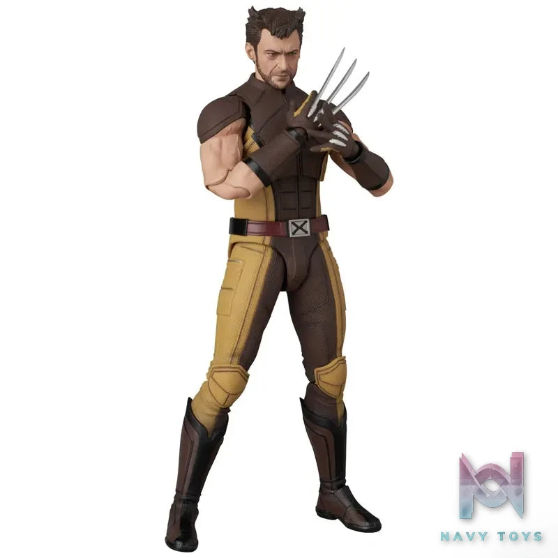 MEDICOM TOY – MAFEX No.297 MAFEX WOLVERINE BROWN Ver. “DEADPOOL X WOLVERINE” (Licensed)