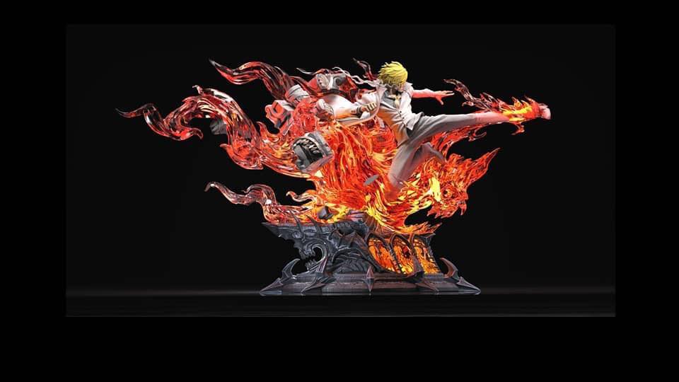 Gecko Studio - Sanji resin statue Khác anime figure