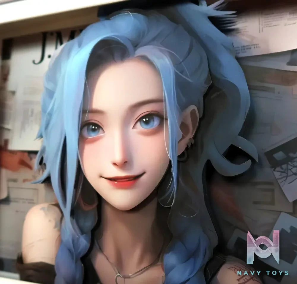 KALA HOME Studio – Jinx #02 3D Decorative Painting League of Legends