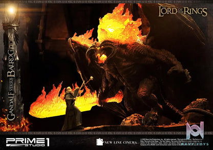 Prime 1 Studio – Premium Masterline The Lord of the Rings (Film) Gandalf Versus Balrog PMLOTR-02 PMLOTR-02EX (Licensed)