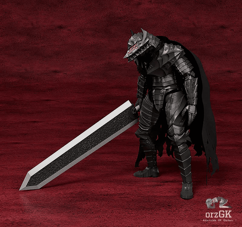 Max factory - PLAMATEA Berserk Guts: Berserker Armor Ver. Plastic Model (Licensed) resin statue Navy Toys anime figure