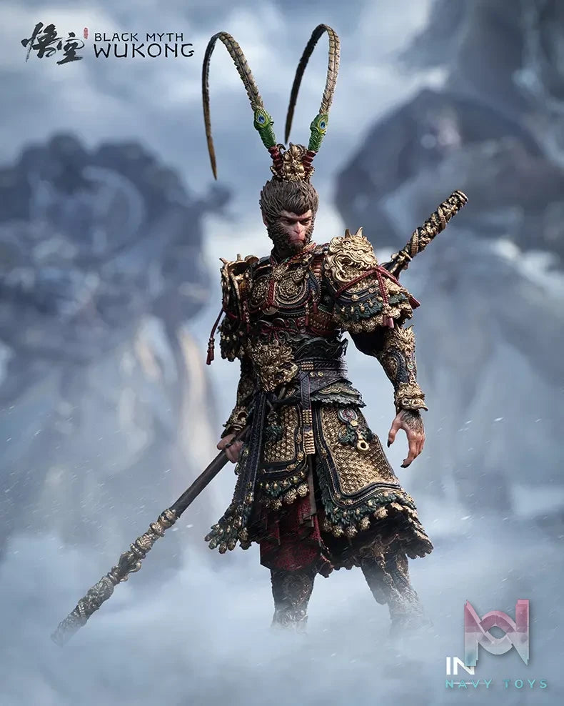 INART – Black Myth: Wukong Great Sage Armor Set 1/12 Scale Action Figure MAG G0010 (Licensed)