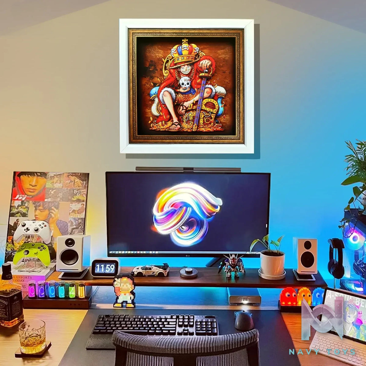 KALA HOME Studio – Monkey D. Luffy #03 3D Decorative Painting One Piece