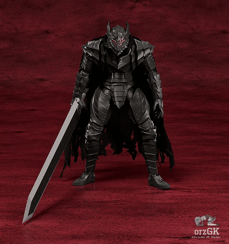 Max factory - PLAMATEA Berserk Guts: Berserker Armor Ver. Plastic Model (Licensed) resin statue Navy Toys anime figure