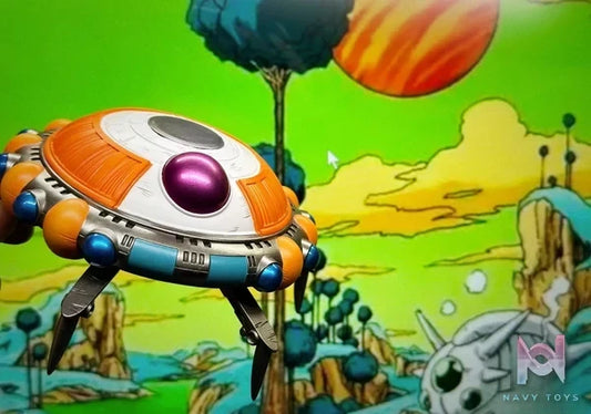 XG Studio - Dragon Ball Vehicles 1st Edition Frieza Spaceship resin statue Navy Toys anime figure