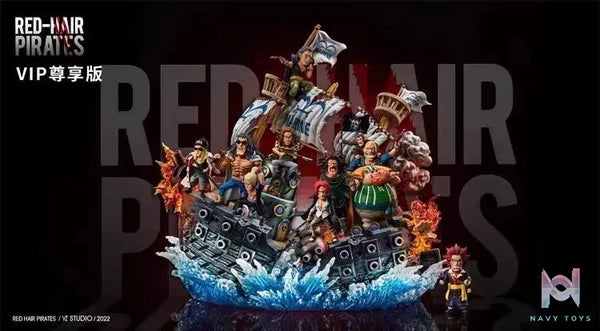 WCF Red Hair Pirates - One Piece - Yz Studio resin statue yz studio anime figure