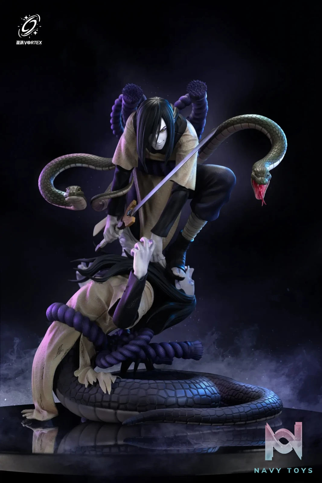 VORTEX Studio – Naruto Three Konoha Ninjas Who Shock the Ninja World Series #1 Orochimaru