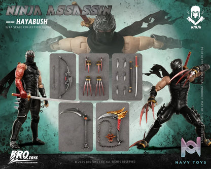 BROTOYS Studio – 1/12 Action Figure Ninja Assassin – Falcon #LR010 (Licensed)