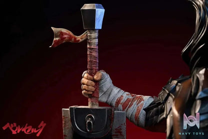 Throne Guts - Berserk - Weare A Design Studio resin statue Navy Toys anime figure