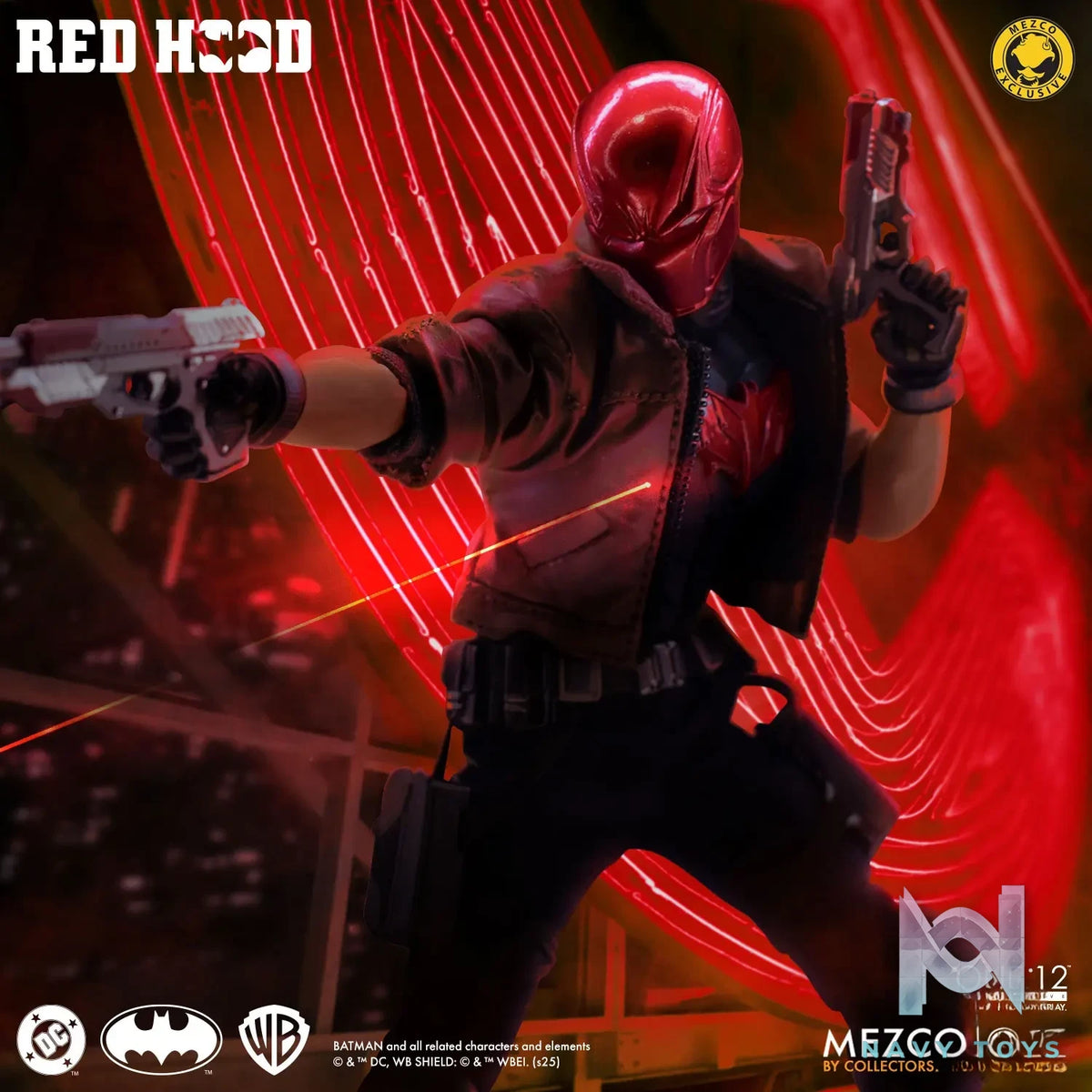 Mezco Studio – 1/12 DC Comics Limited Edition Red Hood Action Figure (Licensed)