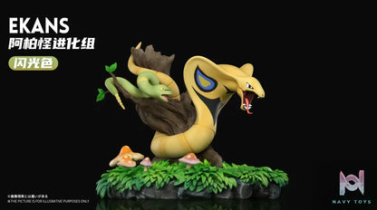 Wonder Studio – Pokémon Arbok Evolution Set & Serperior Evolution Set