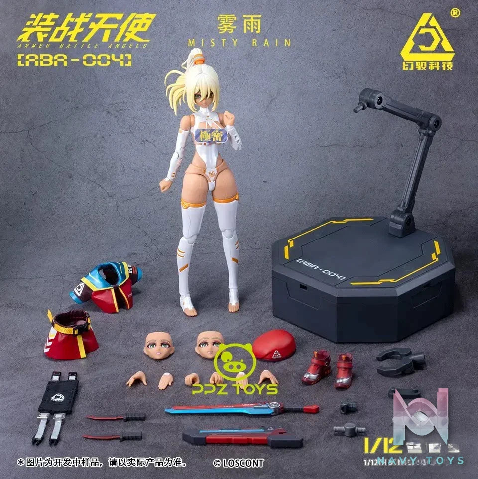 LOSCONT Studio – SouSen Tenshi Series Vol. 4 MISTYRAIN 1/12 Action Figure ABA-004 (Licensed)