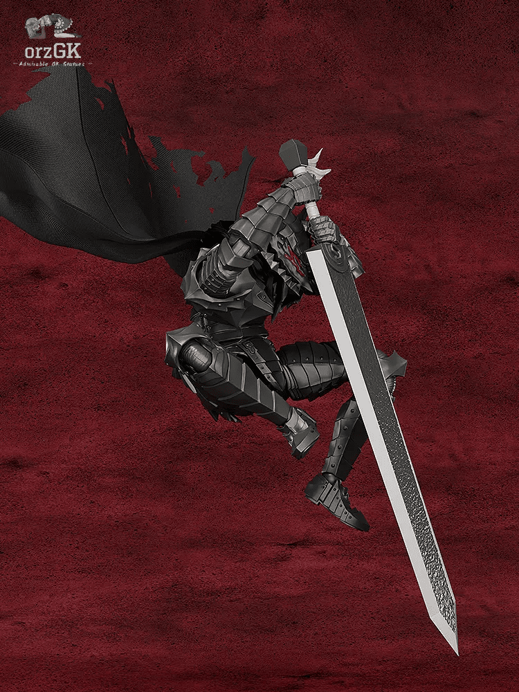 Max factory - PLAMATEA Berserk Guts: Berserker Armor Ver. Plastic Model (Licensed) resin statue Navy Toys anime figure