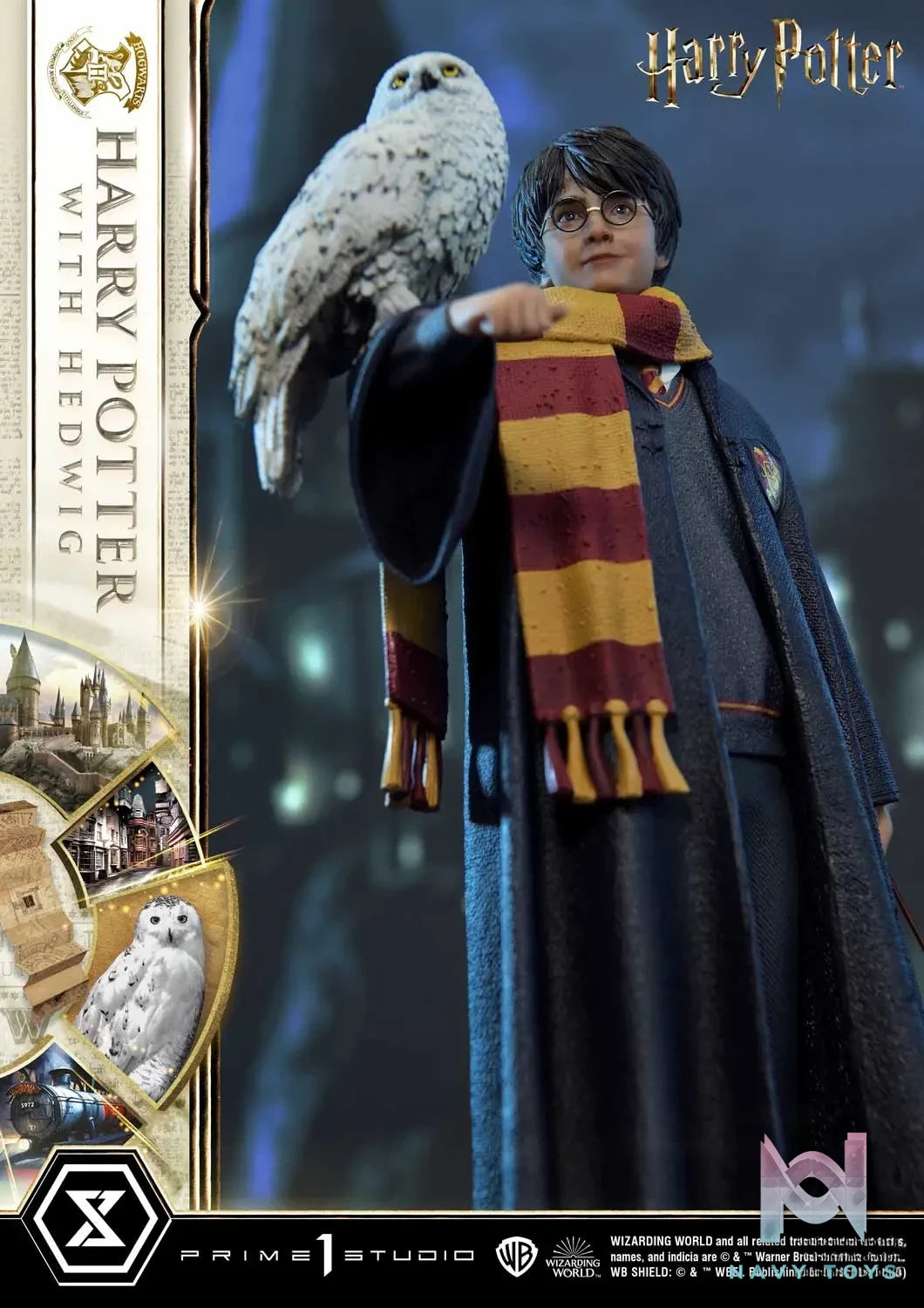 Prime 1 Studio – Prime Collectible Figures Harry Potter Harry Potter With Hedwig PCFHP-03 (Licensed)