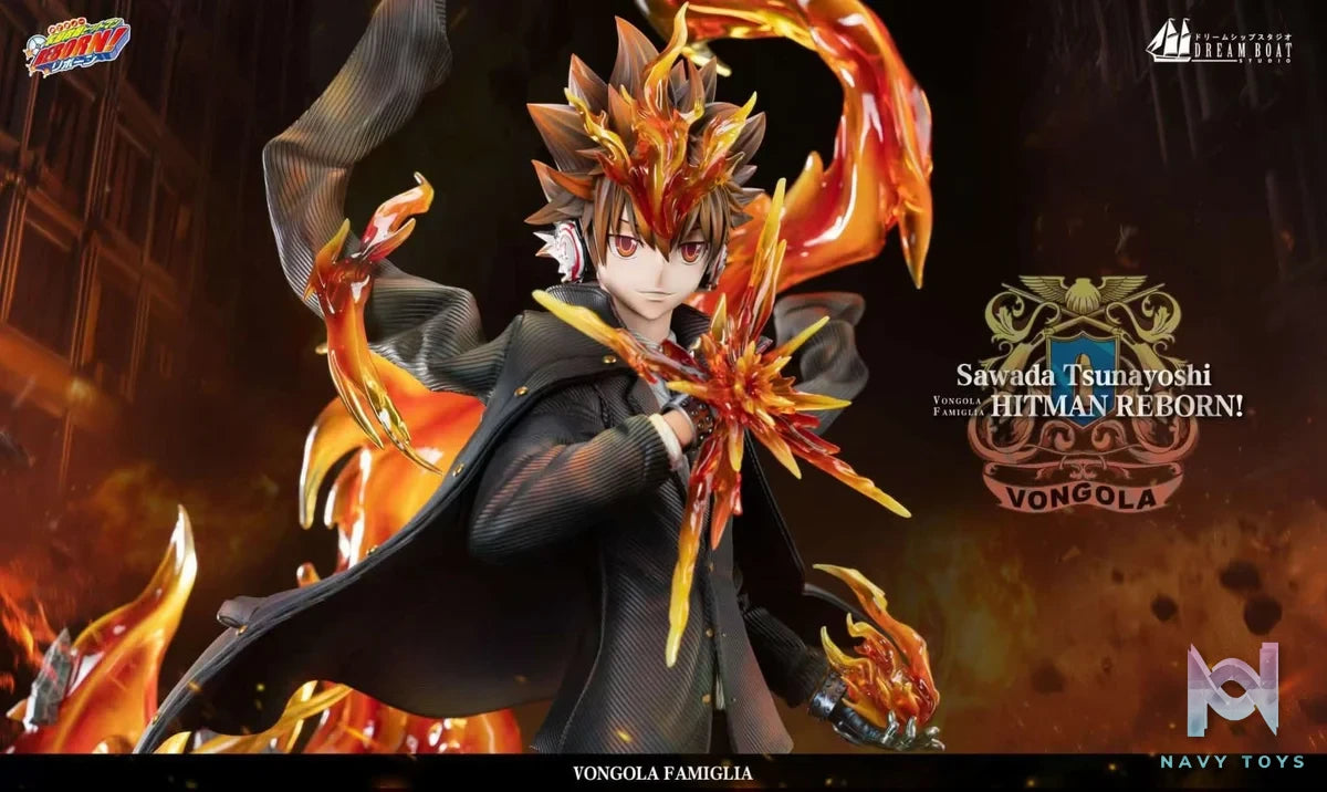 Tsunayoshi Sawada resin statue Dream Boat Studio anime figure