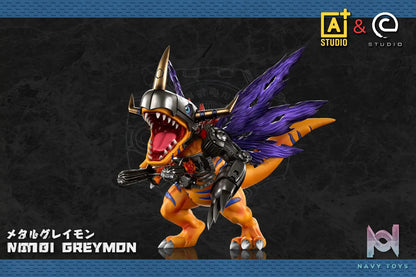 A+ Studio – Metal Greymon Digimon