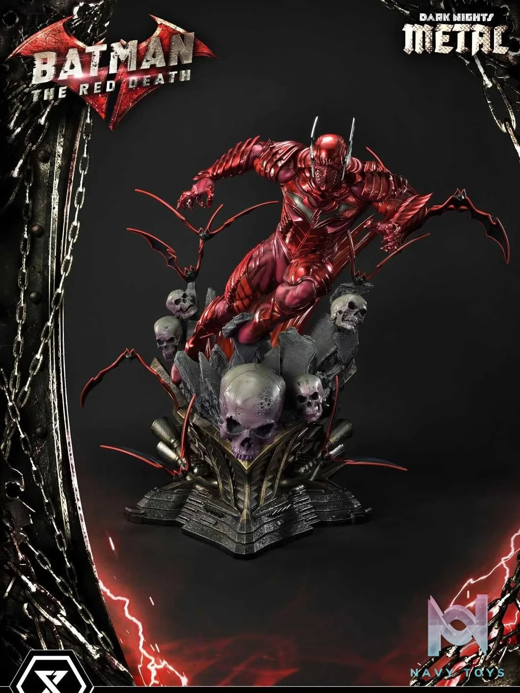 The Red Death - Dark Nights: Metal - Prime 1 Studio (MMDCMT - 07; MMDCMT - 07LM) resin statue Prime 1 Studio anime figure
