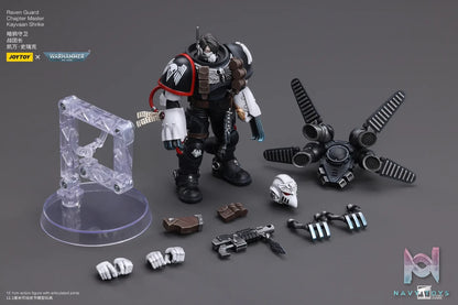 JOYTOY – 1/18 Raven Guard Chapter Master Kayvaan Shrike JT6427 (Licensed)