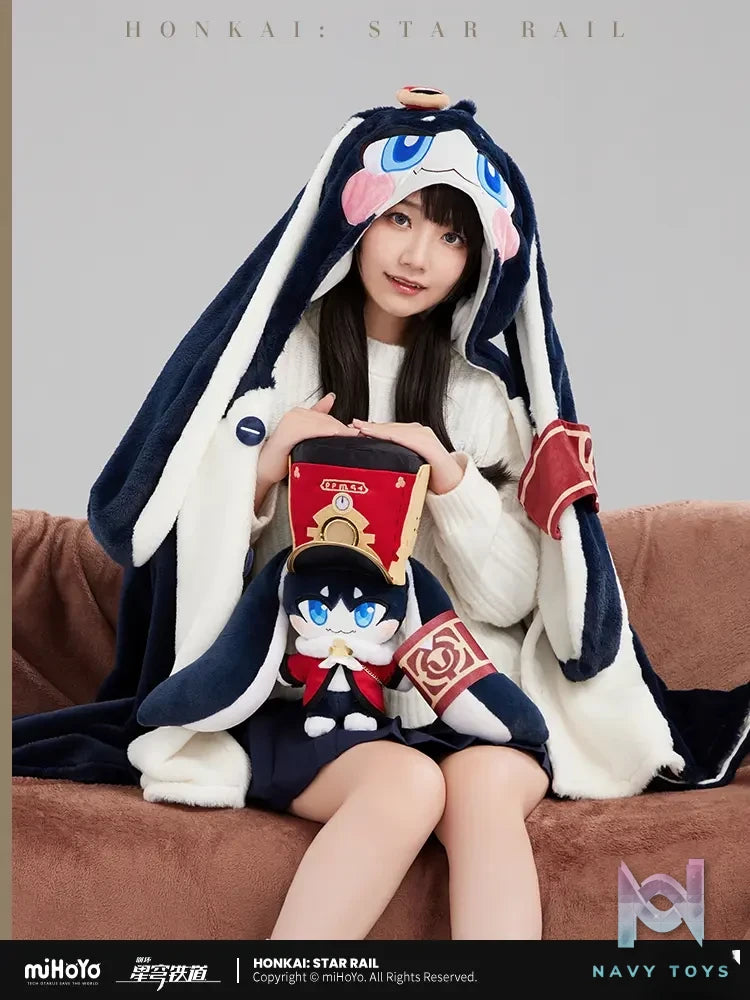 miHoYo – Honkai: Star Rail – Pa Pao Series Pom-Pom Plush Shawl Blanket (Licensed)