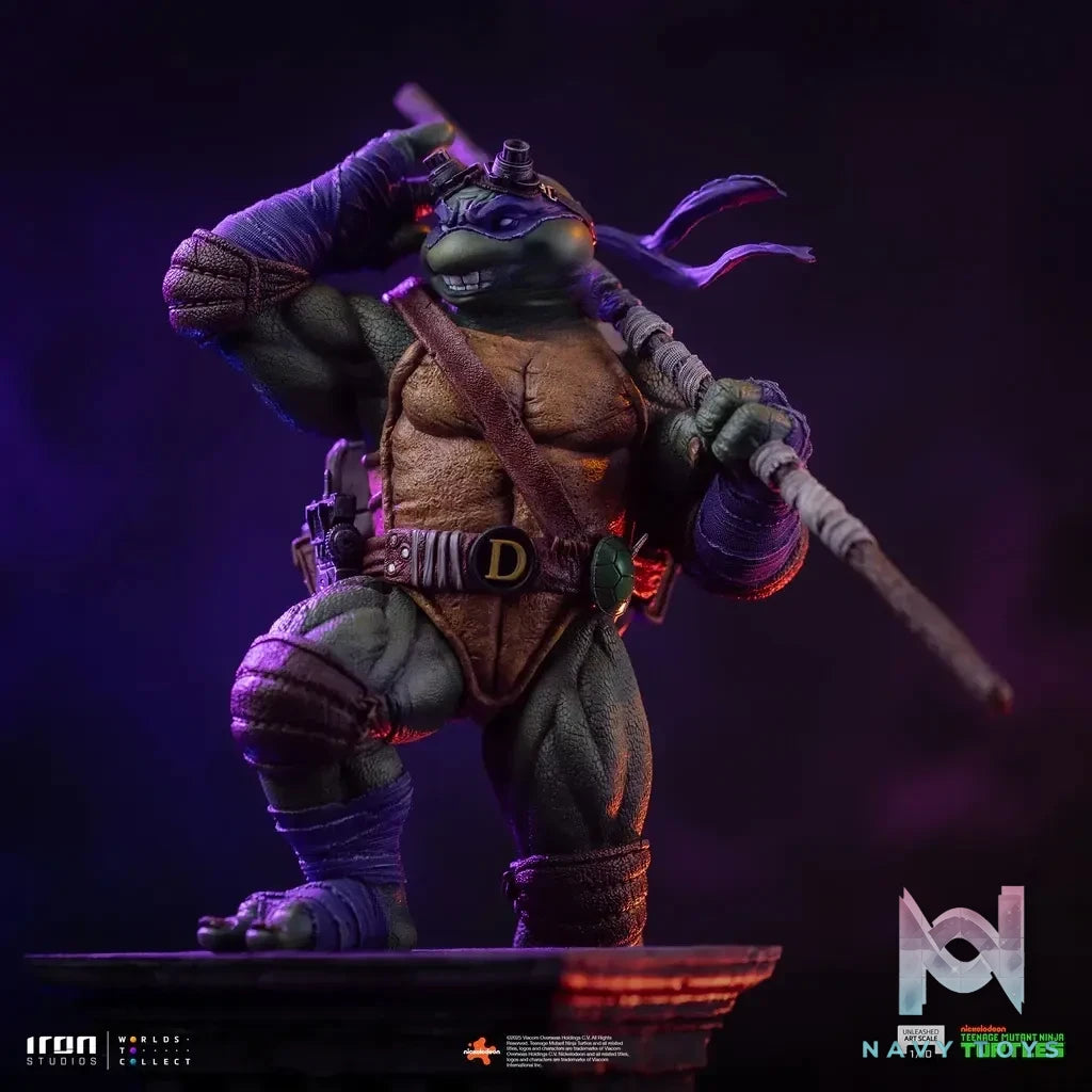 Iron Studio – Donatello – Teenage Mutant Ninja Turtles Unleashed Art Scale 1/10 Statue NICKEL137026-10 (Licensed)