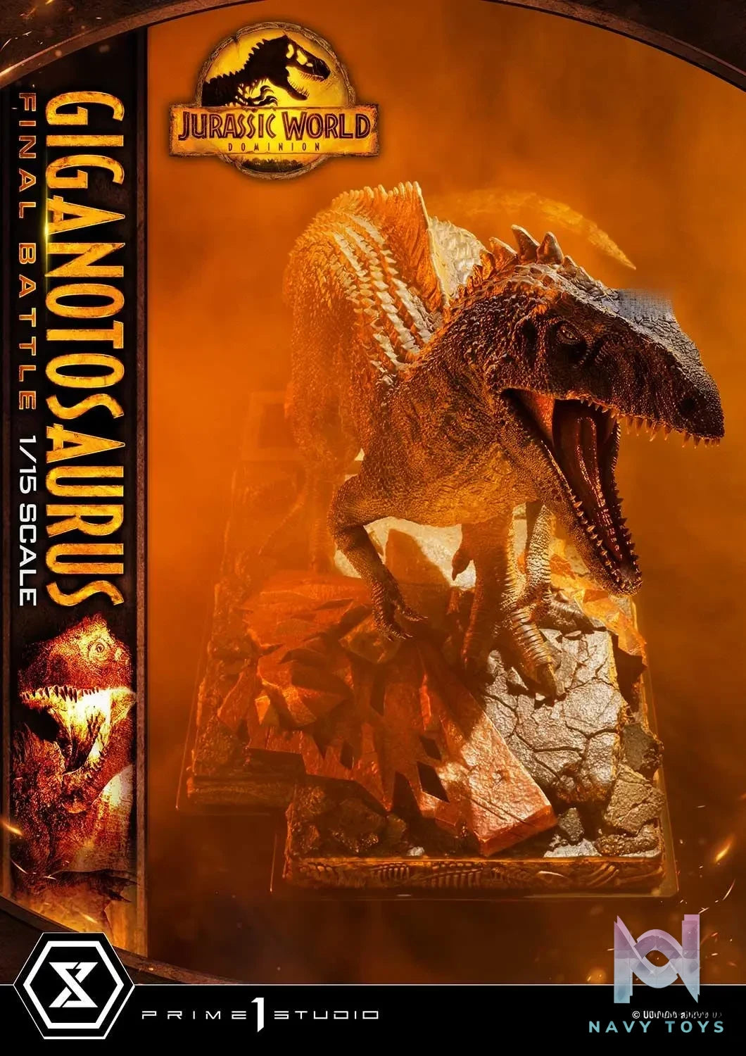 Prime 1 Studio – Legacy Museum Collection Jurassic World: Dominion(Film) Giganotosaurus 1/15 scale LMCJW3-04 LMCJW3-04S (Licensed)