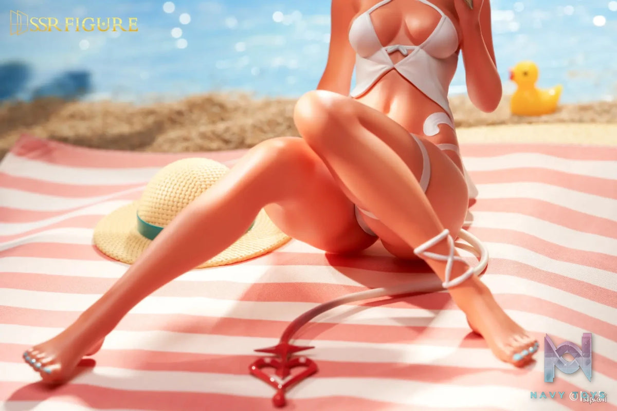 SSR FIGURE – Original SSR Figure Caffeine-chan & Dark Elf Dancer Summer Ver. (Licensed)