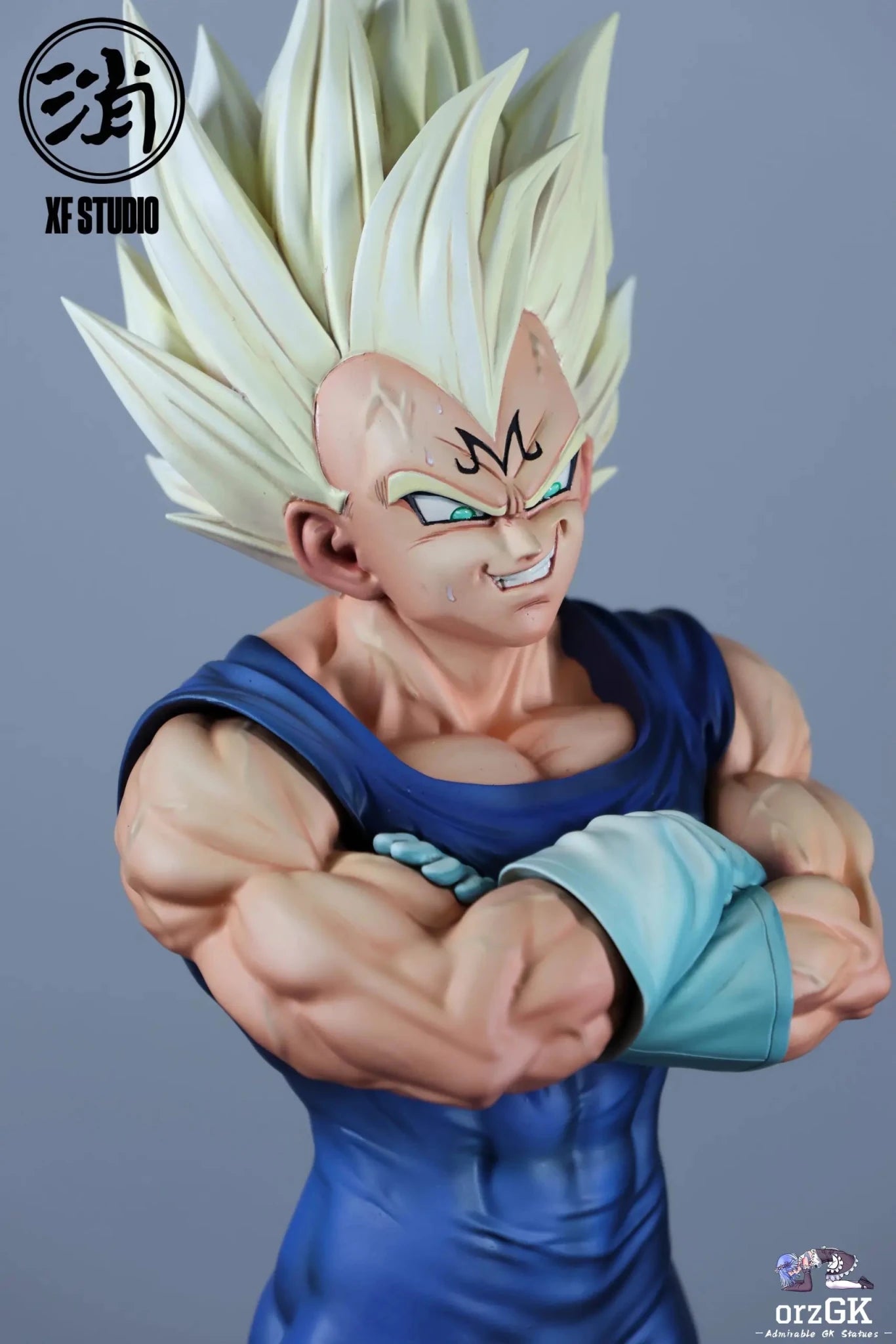 XF Studio - Dragon Ball Demonized Vegeta resin statue Navy Toys anime figure