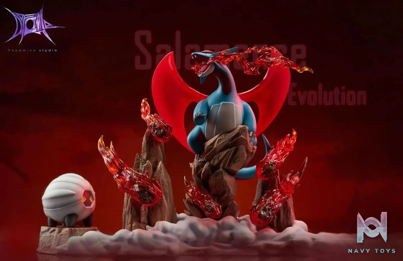 Dopamine Studio – Pokémon Salamence Evolution Group & Gengi