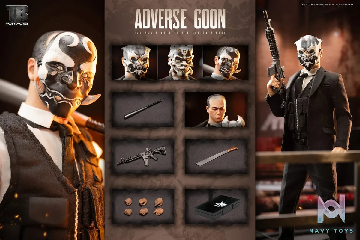 TOYS BATTALION – Original 1/6 TB022 Mr Adverse TB023 Adverse Goon (Licensed)