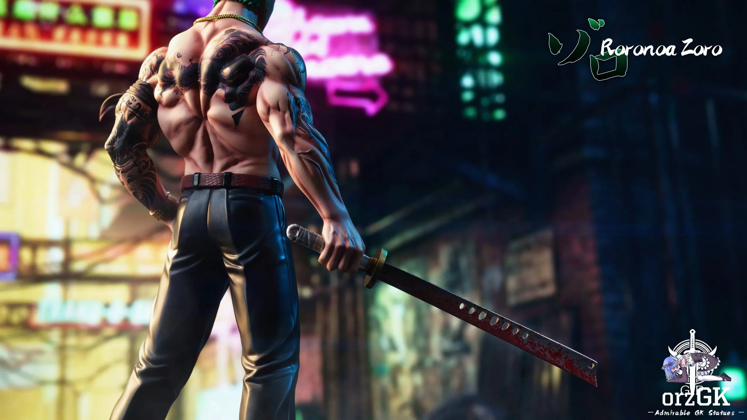 Teddyboy Series Nine Dragons Zoro - One Piece - GP Studio