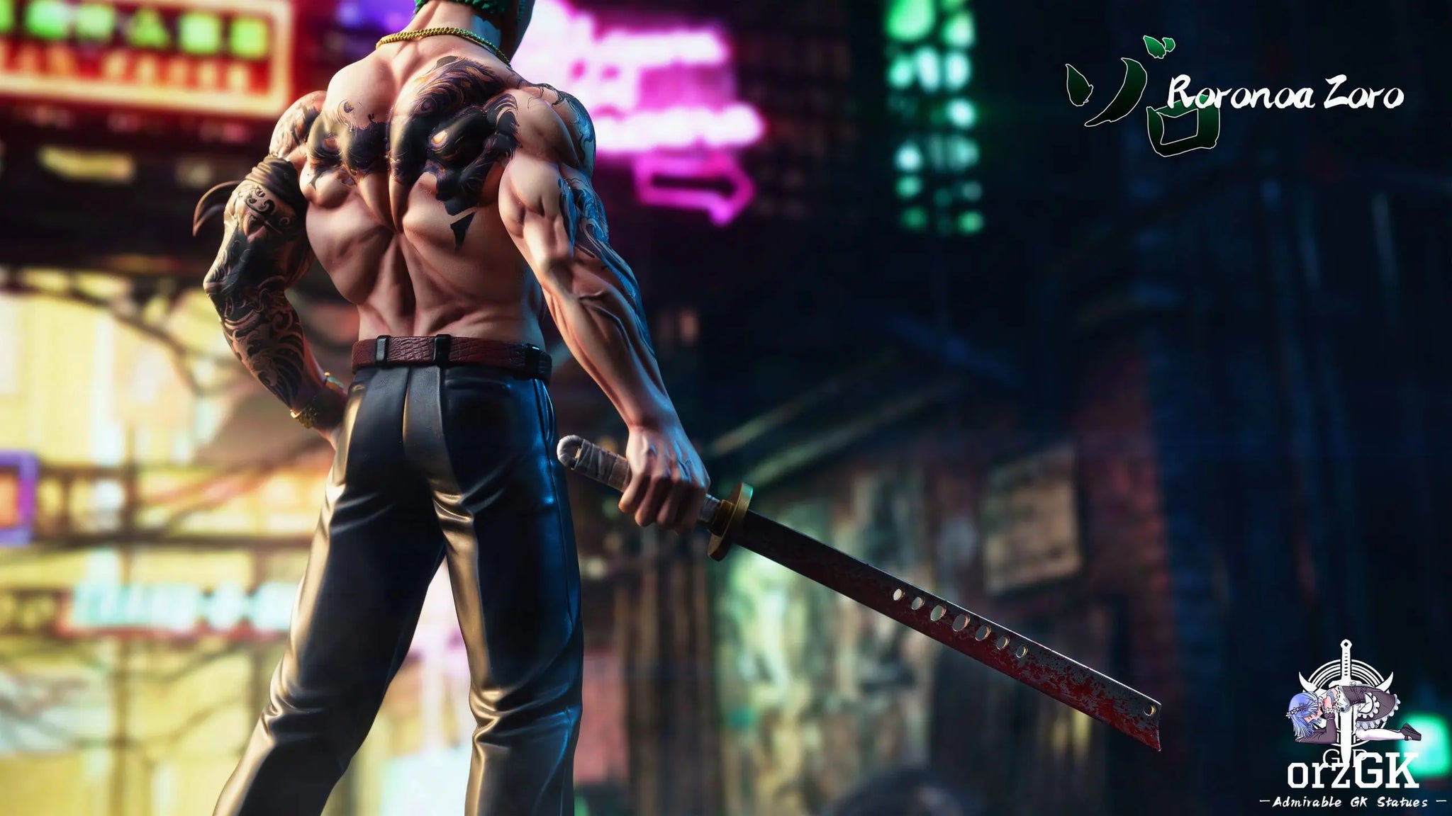 Teddyboy Series Nine Dragons Zoro - One Piece - GP Studio