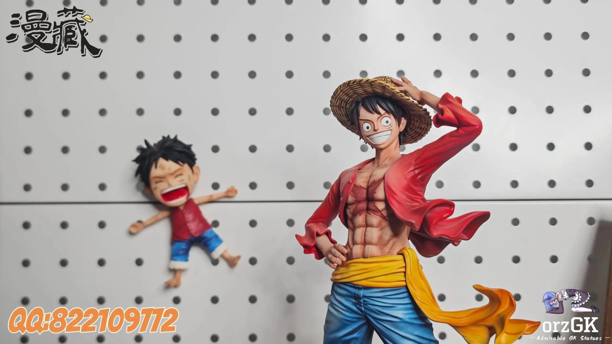 Man Zang Studio - One Piece Monkey D. Luffy resin statue Navy Toys anime figure