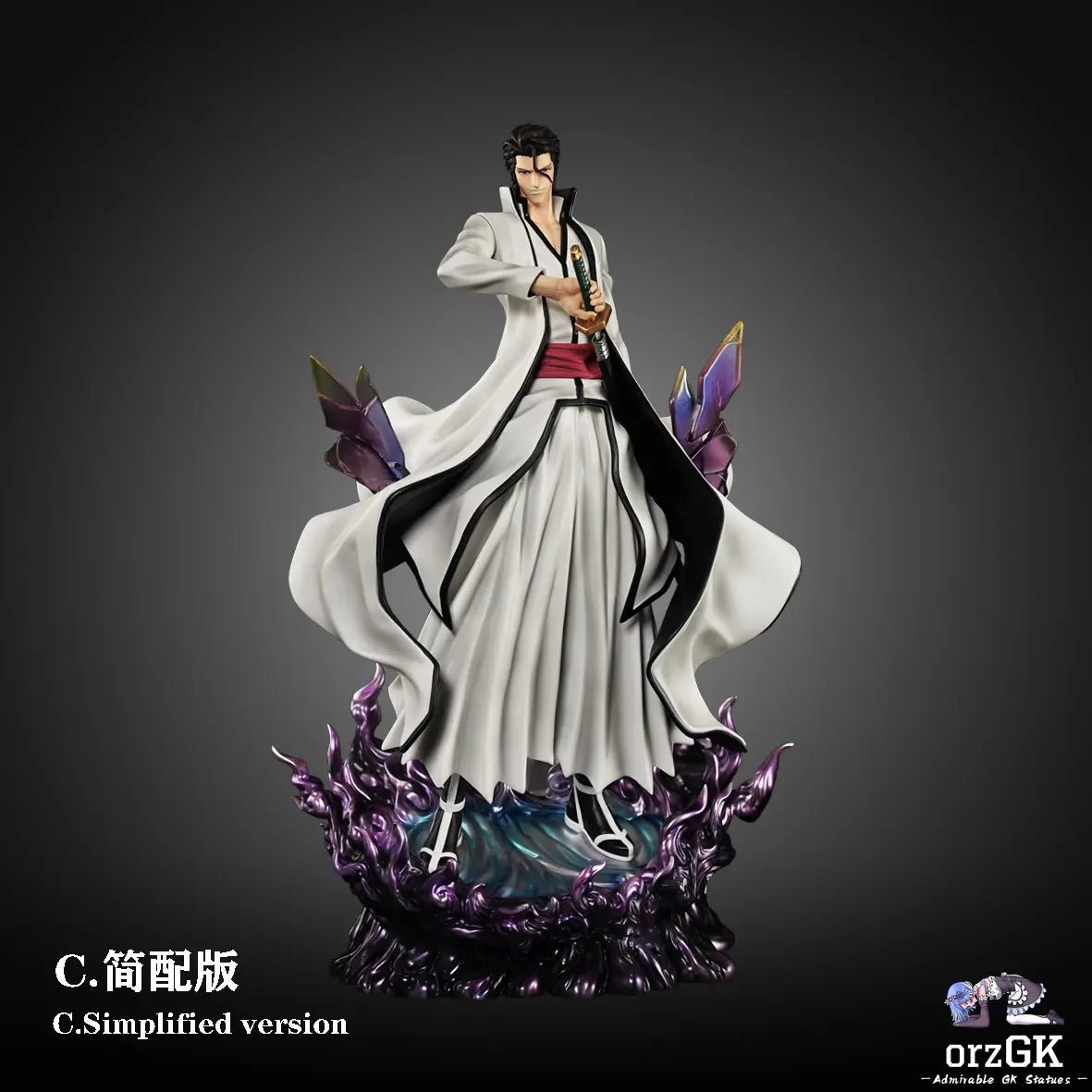 CHENG Studio X HXHENG Studio - Sōsuke Aizen Bleach resin statue Navy Toys anime figure