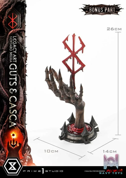 Prime 1 Studio – Legacy Art “Kentaro Miura” Berserk Guts & Casca LABR-03 LABR-03S