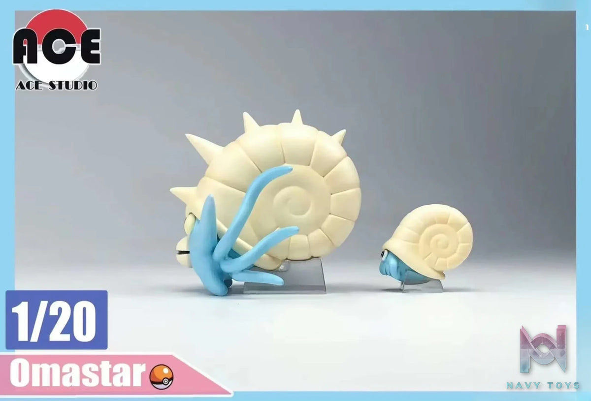 ACE Studio – Pokémon Fossil Series #3 Omanyte Group