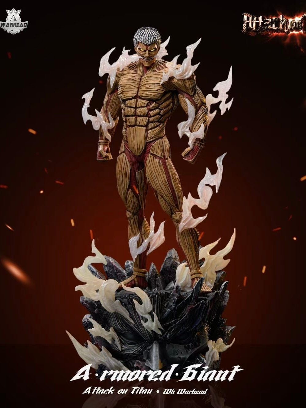 Armored Titan - Attack On Titan - Warhead Studio resin statue warhead studio anime figure