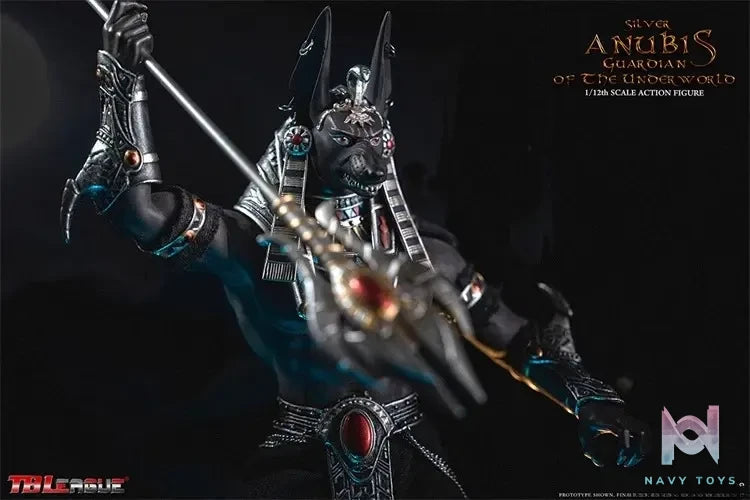 TBLeague Studio – Original 1/12 Bhuvarlok God Anubis Silver (Licensed)