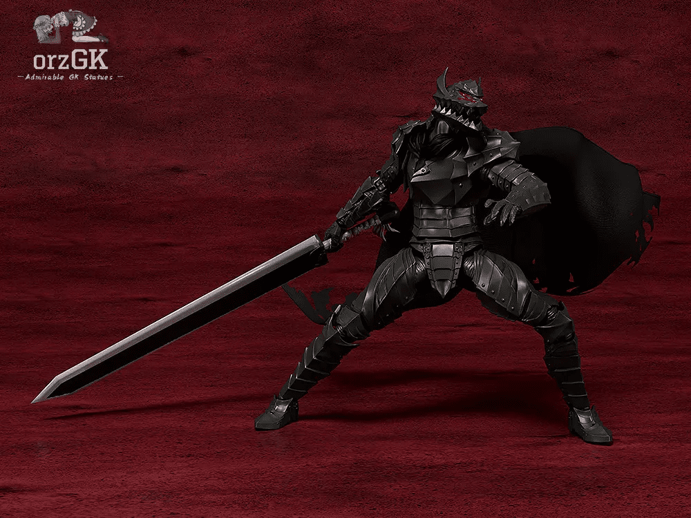 Max factory - PLAMATEA Berserk Guts: Berserker Armor Ver. Plastic Model (Licensed) resin statue Navy Toys anime figure