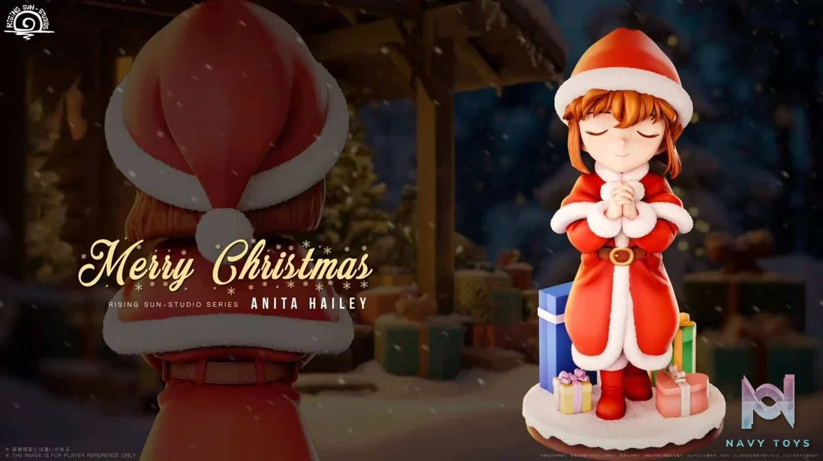 Christmas Ai Haibara resin statue Rising Sun Studio anime figure