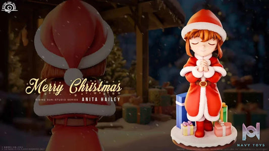 Christmas Ai Haibara resin statue Rising Sun Studio anime figure