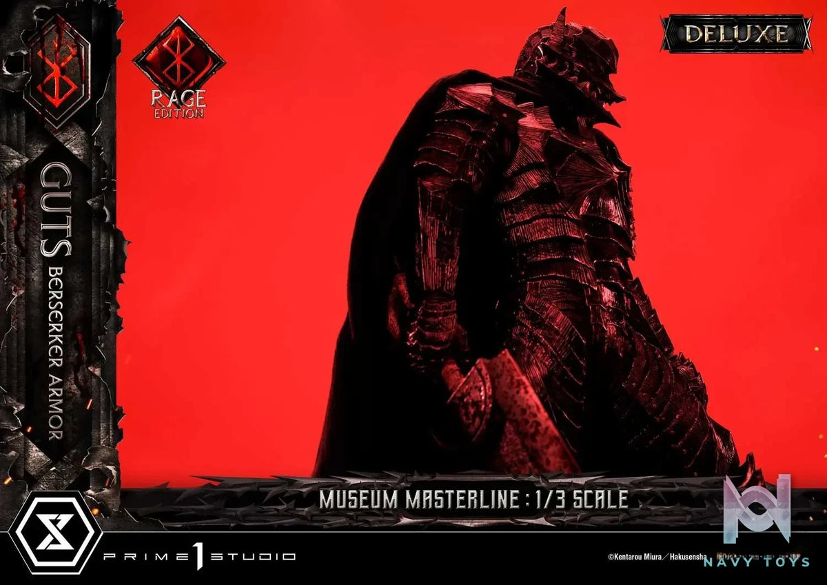 Prime 1 Studio – Museum Masterline Berserk Guts, Berserker Armor Rage Edition MMBR-03 MMBR-03DX MMBR-03DXS (Licensed)