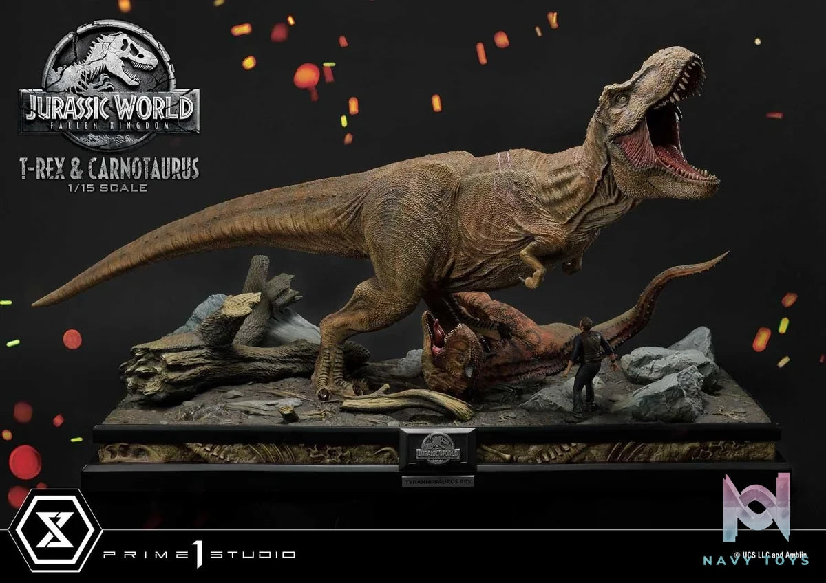 Tyrannosaurus - Rex & Carnotaurus - Jurassic World - Prime 1 Studio resin statue Prime 1 Studio anime figure