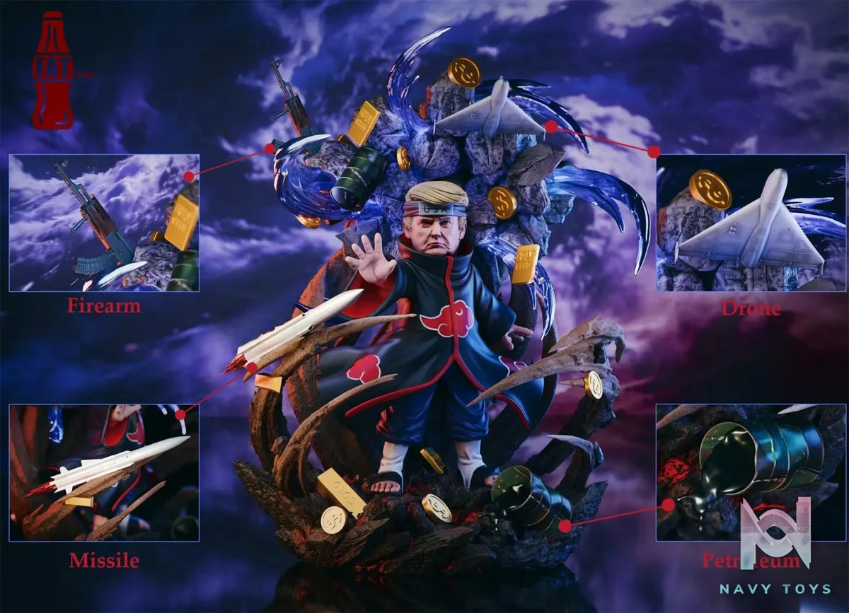 FAT BOY Studio – Trump Cosplay Naruto Akatsuki Superstar