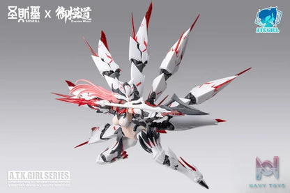E-Model X SOSKILL – 1/12 Nine-Tailed Fox Daji Plastic Model Kit (Licensed)