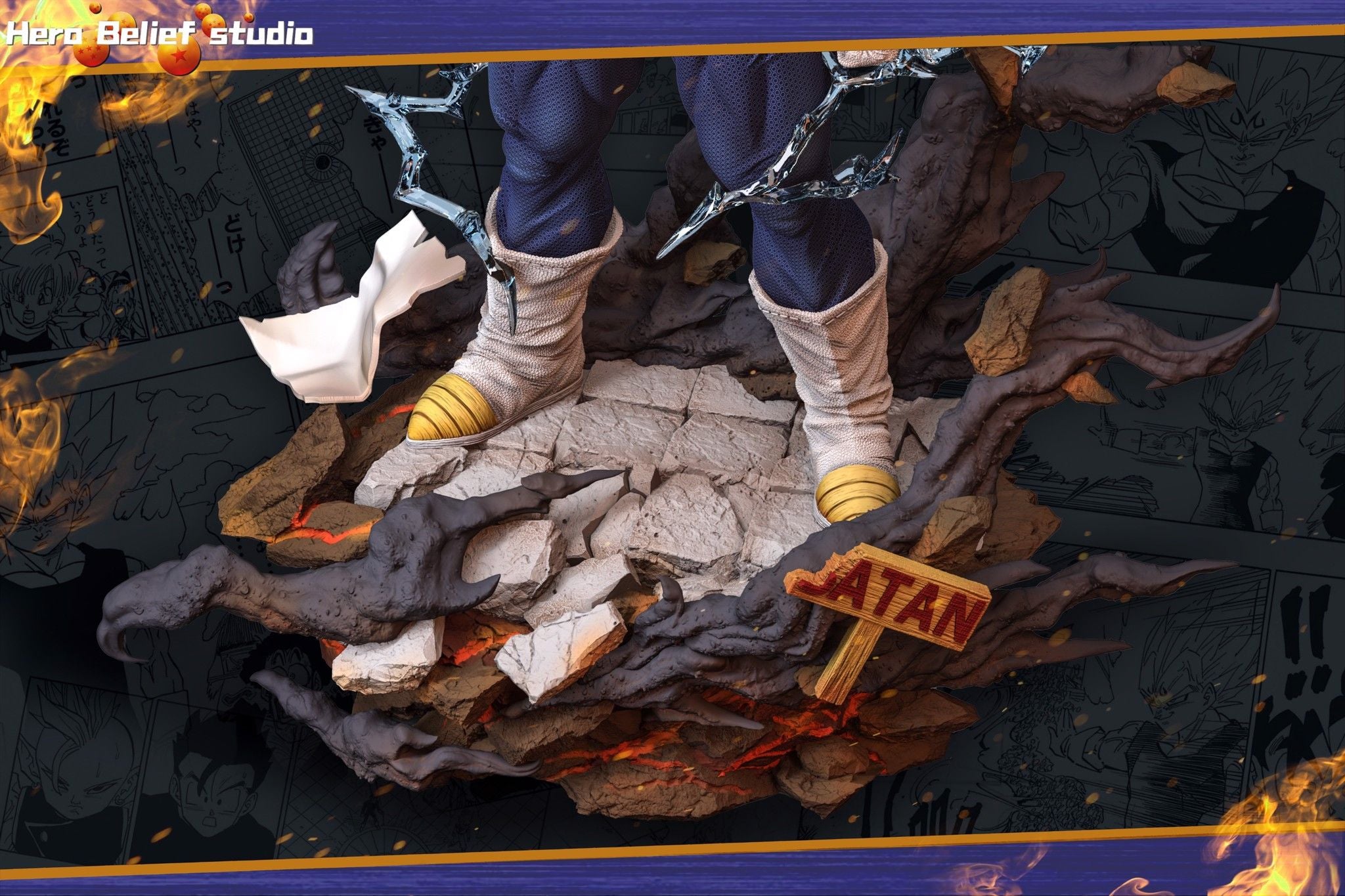 Majin Vegeta - Dragonball - Hero Belief Studio resin statue hero belief studio anime figure