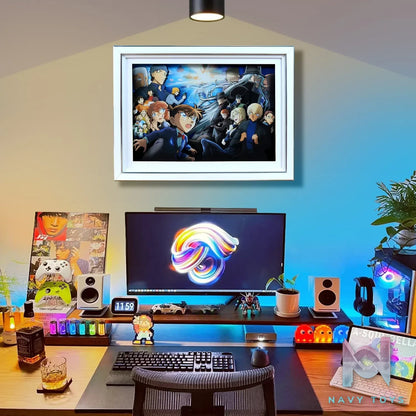 KALA HOME Studio – Detective Conan Multiple Characters #06 3D Decorative Painting Detective Conan