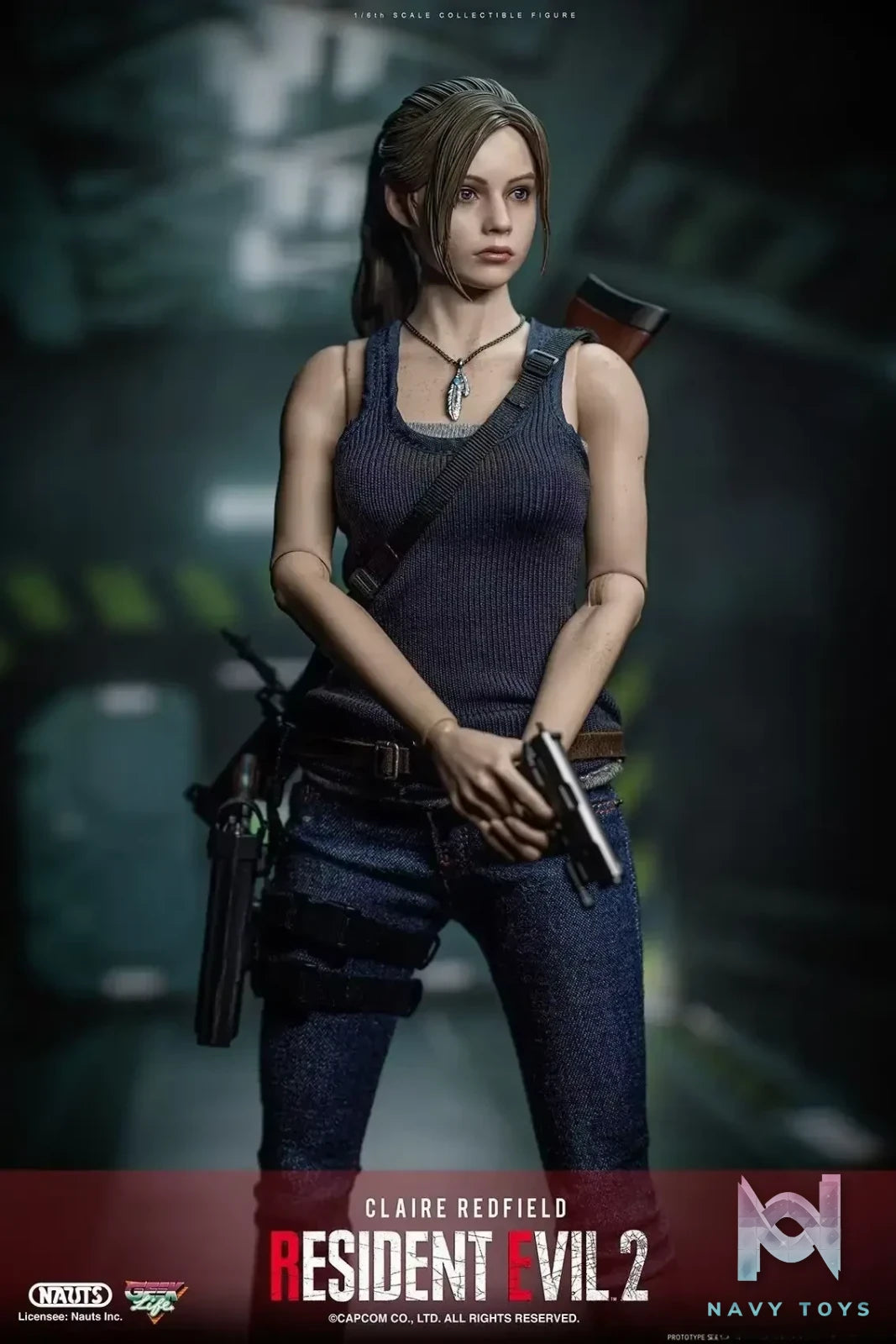 DAMTOYS Studio – Resident Evil Claire Redfield (Licensed)