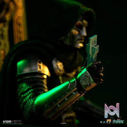 Iron Studio – Doctor Doom on Throne – Avengers: Doomsday – Art Scale 1/10 Statue MARCAS141126-10 (Licensed)