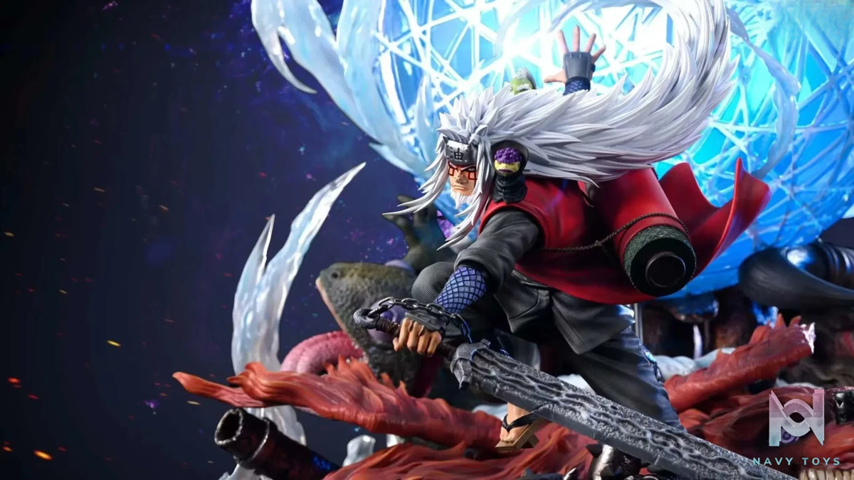Naruto Master and Apprentice #2 Jiraiya – ventus Studio | Navy Toys